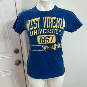 West Virginia University Blue Graphic Tee